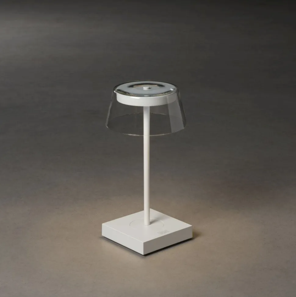 Lampe A Poser Konstsmide Scilla Led Blanc, 1 Lumiere