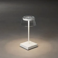 Lampe A Poser Konstsmide Scilla Led Blanc, 1 Lumiere