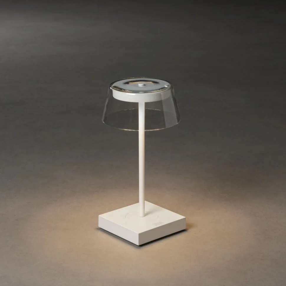 Lampe A Poser Konstsmide Scilla Led Blanc, 1 Lumiere