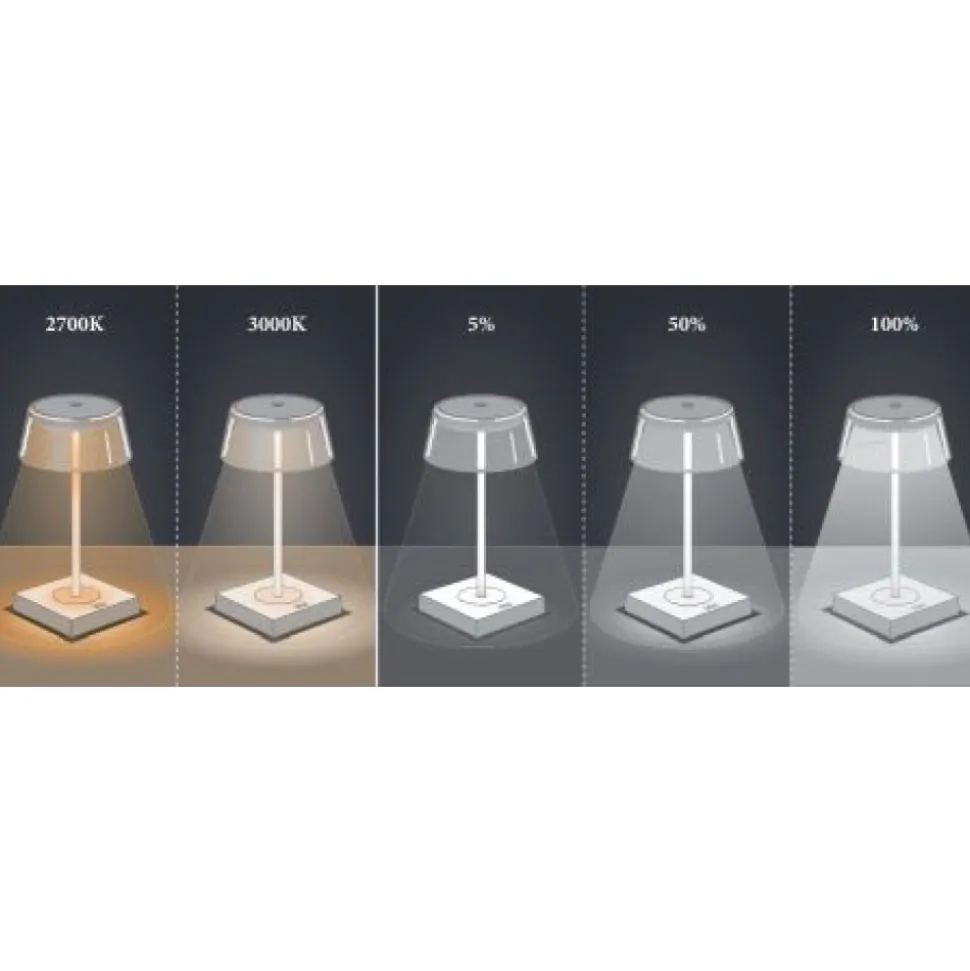Lampe A Poser Konstsmide Scilla Led Noir, 1 Lumiere