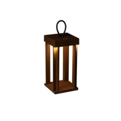 Lampe A Poser Konstsmide Cannes Led Rouille, 5 Lumieres
