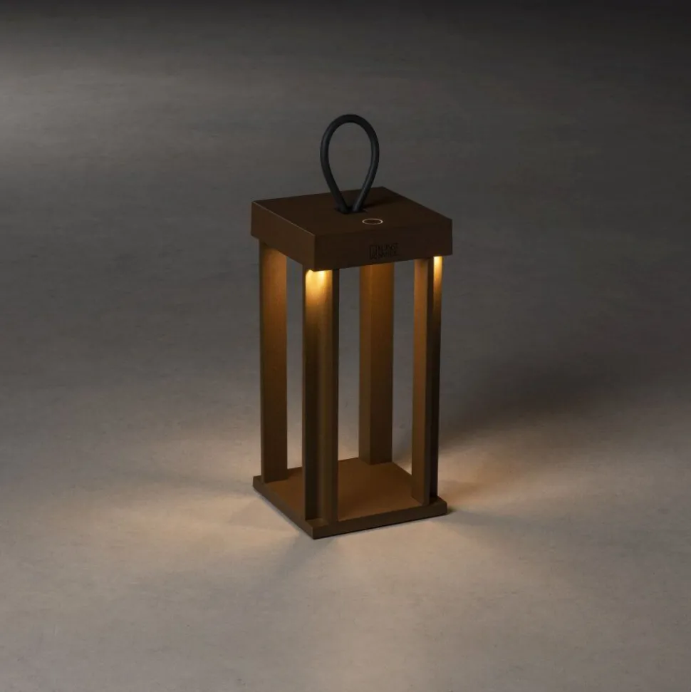 Lampe A Poser Konstsmide Cannes Led Rouille, 5 Lumieres