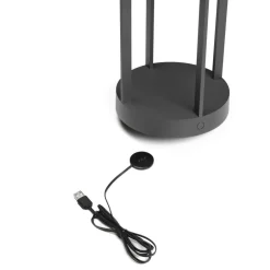 Lampe A Poser Konstsmide Chieti Led Gris, 1 Lumiere