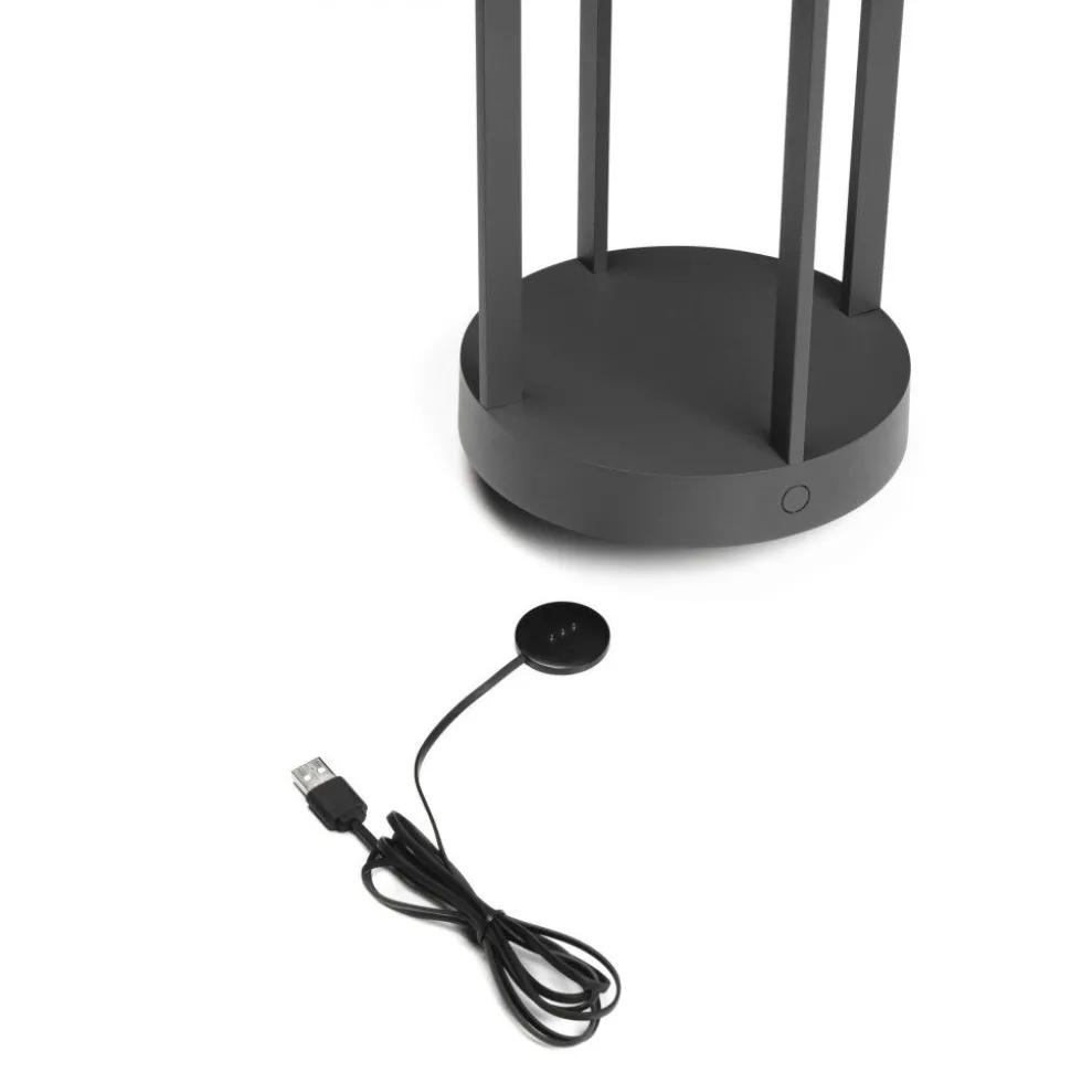 Lampe A Poser Konstsmide Chieti Led Gris, 1 Lumiere