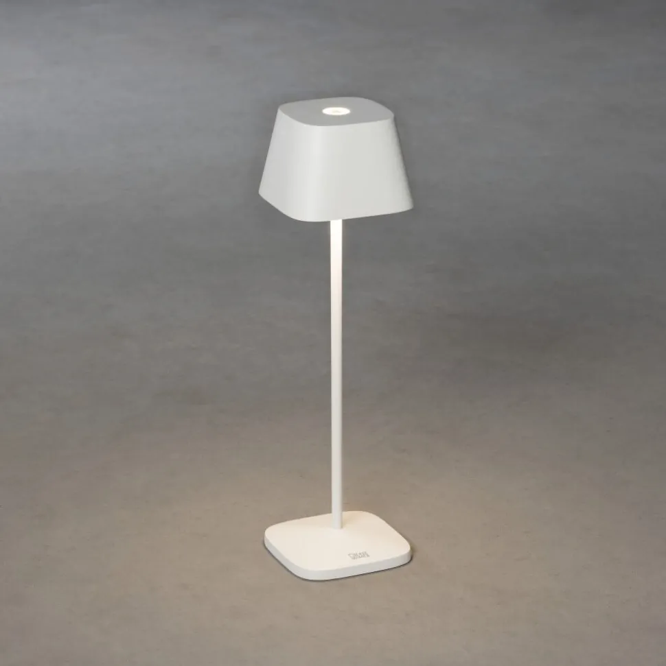 Lampe A Poser Konstsmide Capri Led Blanc, 1 Lumiere