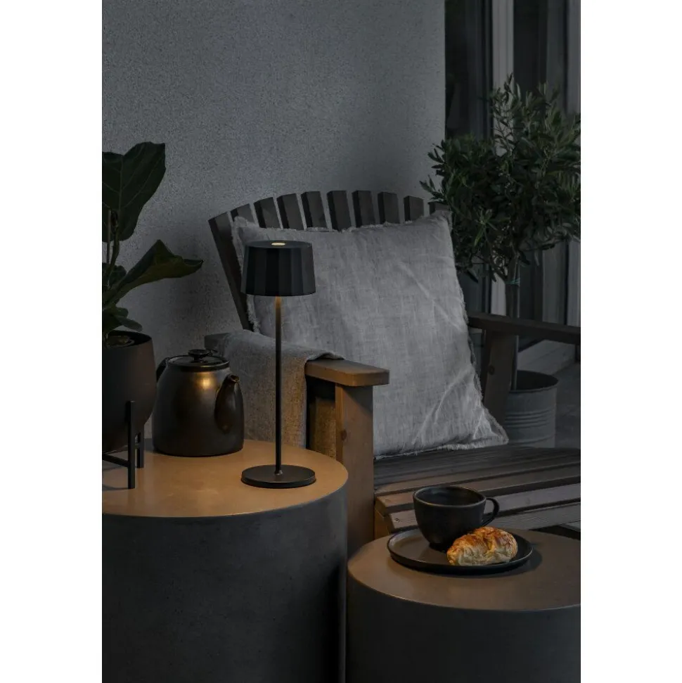 Lampe A Poser Konstsmide Positano Led Noir, 1 Lumiere