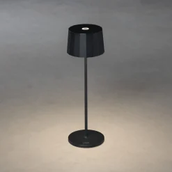 Lampe A Poser Konstsmide Positano Led Noir, 1 Lumiere