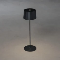Lampe A Poser Konstsmide Positano Led Noir, 1 Lumiere