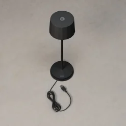 Lampe A Poser Konstsmide Positano Led Noir, 1 Lumiere
