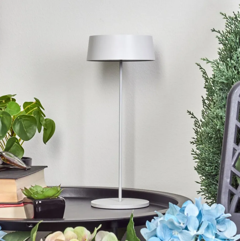 Lampe A Poser Kouvi Led Blanc, 1 Lumiere