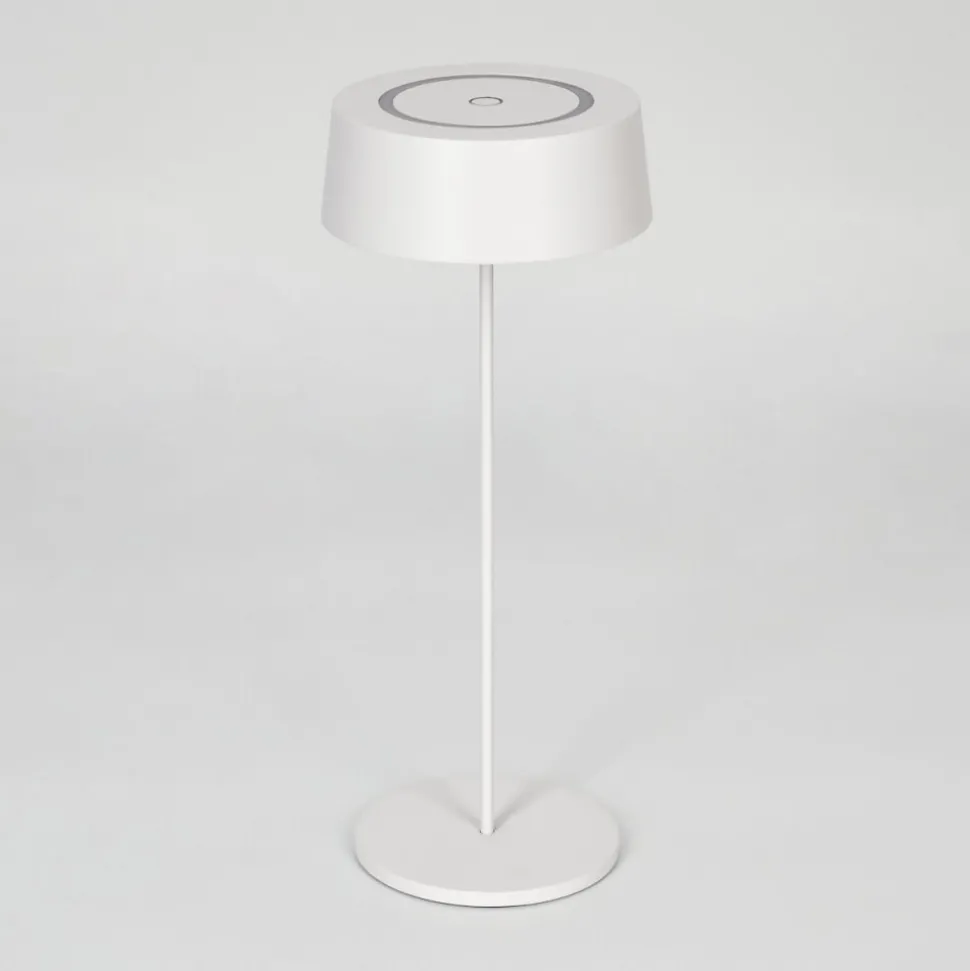 Lampe A Poser Kouvi Led Blanc, 1 Lumiere