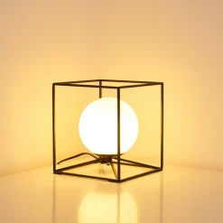 Lampe A Poser Legano Noir, 1 Lumiere