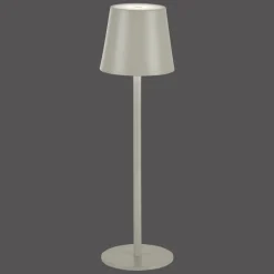 Lampe A Poser Leuchten Direkt Euria Led Gris, 1 Lumiere