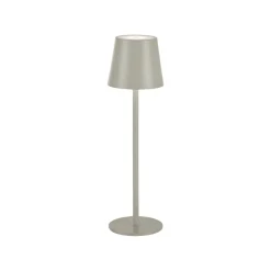 Lampe A Poser Leuchten Direkt Euria Led Gris, 1 Lumiere