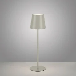 Lampe A Poser Leuchten Direkt Euria Led Gris, 1 Lumiere