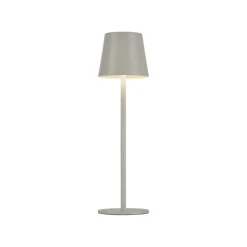 Lampe A Poser Leuchten Direkt Euria Led Gris, 1 Lumiere