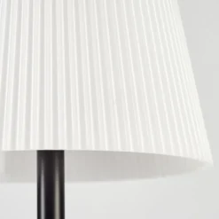 Lampe A Poser Longchamps Led Noir, 1 Lumiere