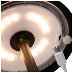 Lampe A Poser Lucide Joy Led Noir, 1 Lumiere