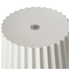 Lampe A Poser Lucide Justine Led Blanc, 1 Lumiere