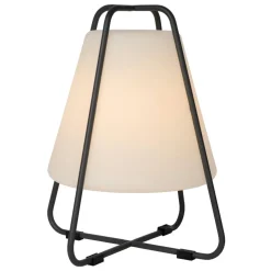 Lampe A Poser Lucide Pyramid Led Anthracite, 1 Lumiere