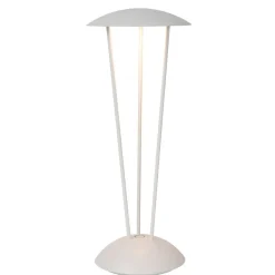 Lampe A Poser Lucide Renee Led Blanc, 1 Lumiere