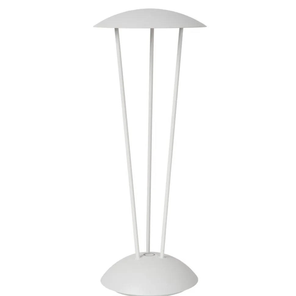 Lampe A Poser Lucide Renee Led Blanc, 1 Lumiere