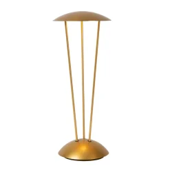 Lampe A Poser Lucide Renee Led Or, Laiton, 1 Lumiere
