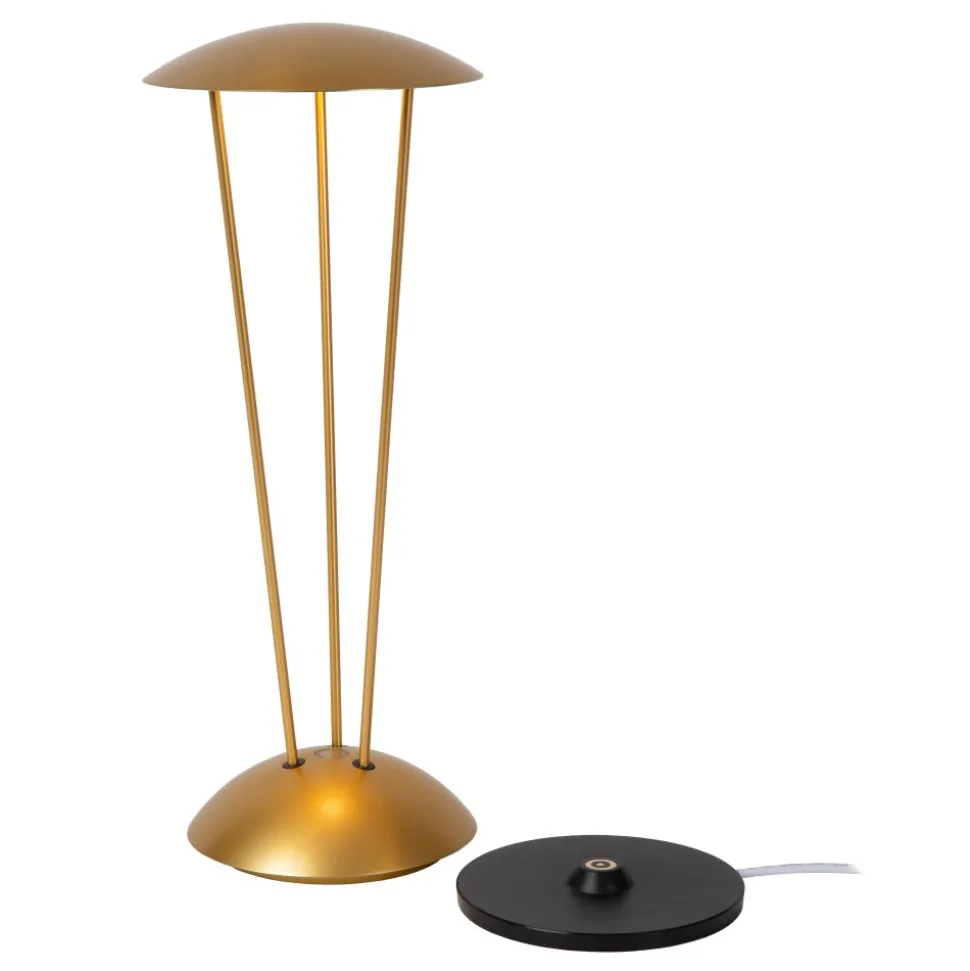 Lampe A Poser Lucide Renee Led Or, Laiton, 1 Lumiere