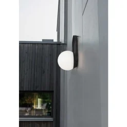 Lampe A Poser Lutec Cardi Led Noir, Blanc, 1 Lumiere, Changeur De Couleurs