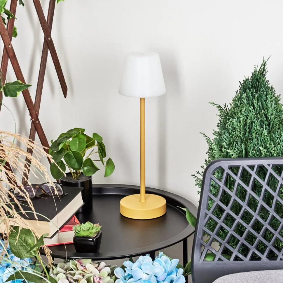 Lampe A Poser Maza Led Jaune, 1 Lumiere