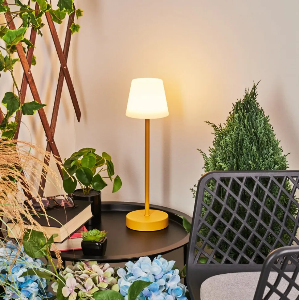 Lampe A Poser Maza Led Jaune, 1 Lumiere