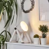Lampe A Poser Novilly Blanc, 1 Lumiere