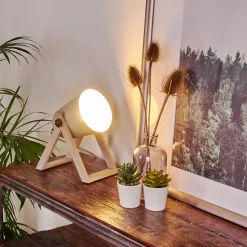 Lampe A Poser Novilly Bois Clair, 1 Lumiere