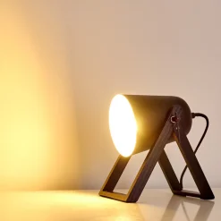 Lampe A Poser Novilly Noir, 1 Lumiere