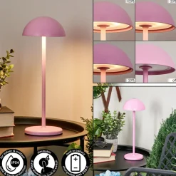 Lampe A Poser Pelaro Led Rose, 1 Lumiere