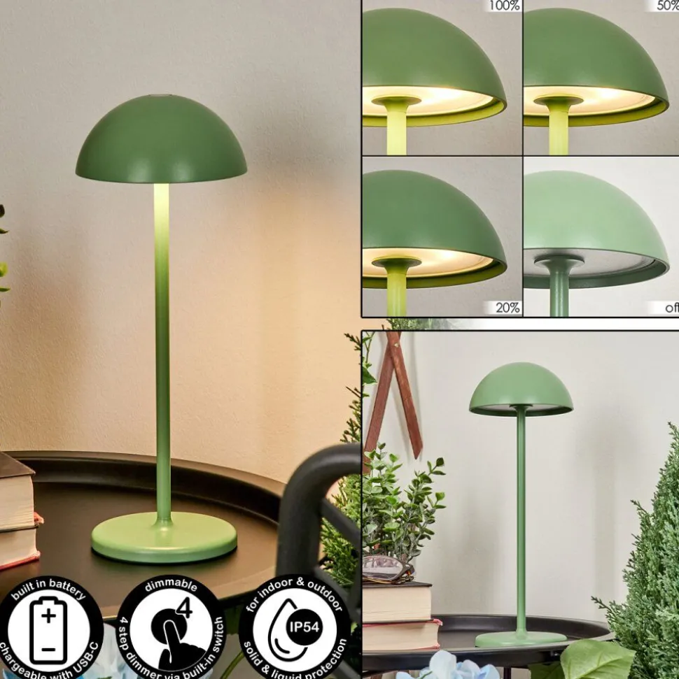 Lampe A Poser Pelaro Led Vert, 1 Lumiere