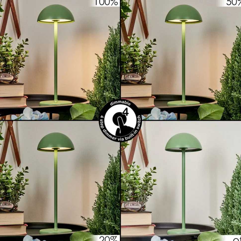 Lampe A Poser Pelaro Led Vert, 1 Lumiere