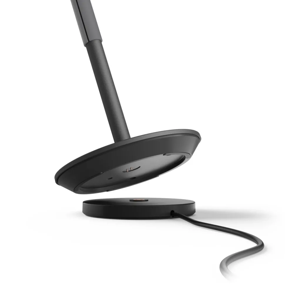 Lampe A Poser Philips Hue Go Led Gris, Noir, 1 Lumiere, Changeur De Couleurs