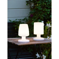 Lampe A Poser Reality Lora Led Blanc, 1 Lumiere