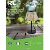 Lampe A Poser Reality Roca Led Noir, 1 Lumiere