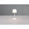 Lampe A Poser Reality Sanchez Led Blanc, 1 Lumiere, Changeur De Couleurs