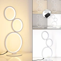 Lampe A Poser Rodekro Led Blanc, 1 Lumiere