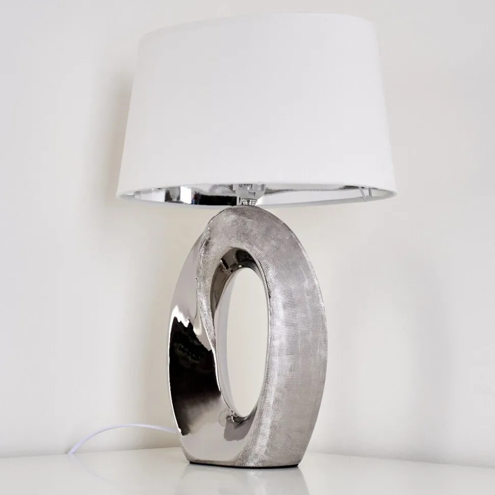 Lampe A Poser Rovio Argente, 1 Lumiere