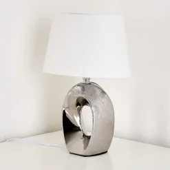 Lampe A Poser Rovio Argente, 1 Lumiere