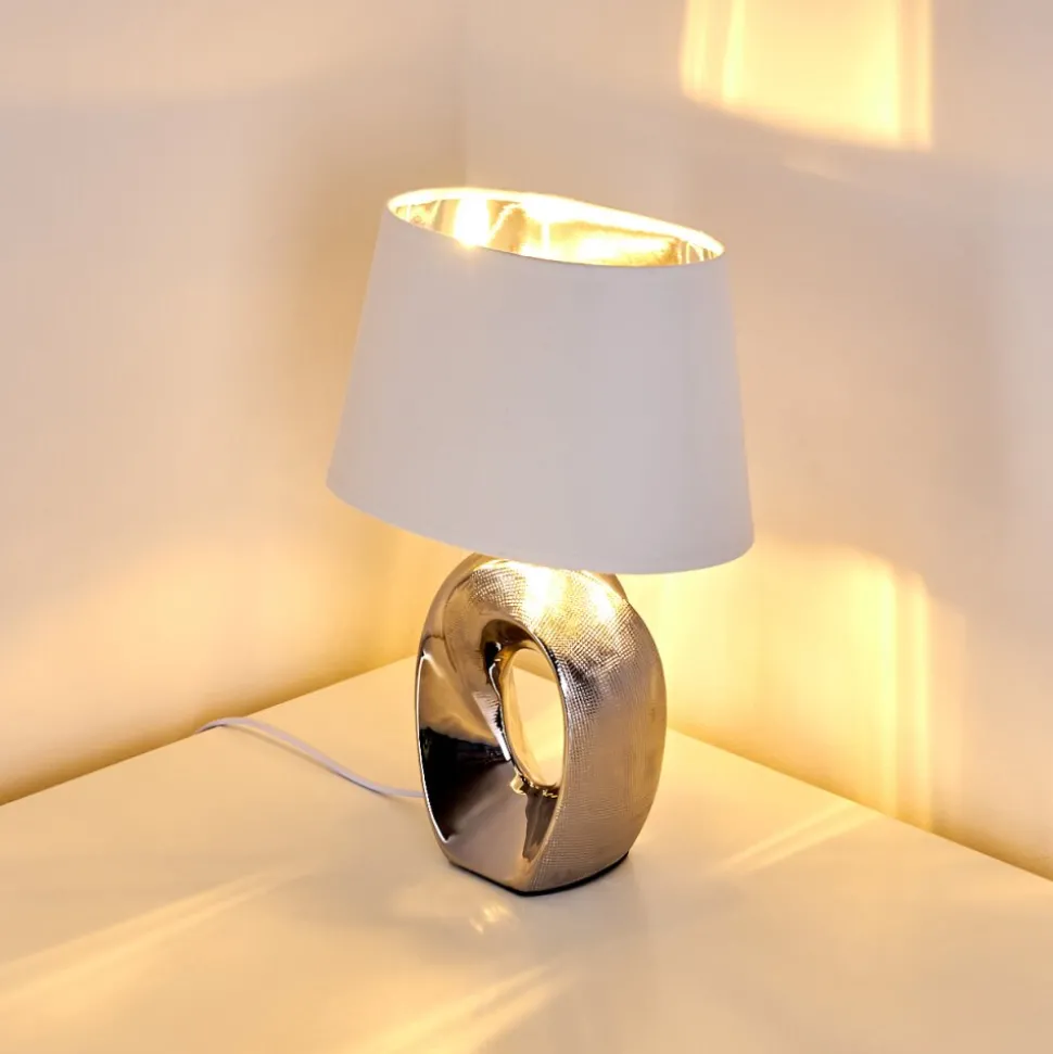 Lampe A Poser Rovio Argente, 1 Lumiere