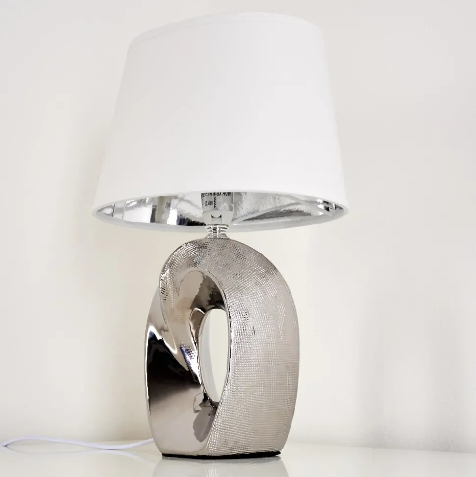 Lampe A Poser Rovio Argente, 1 Lumiere