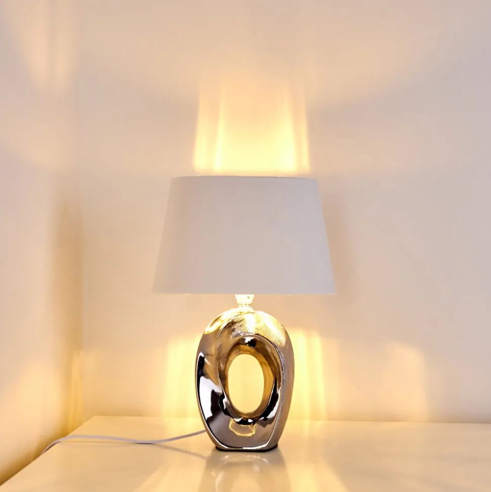 Lampe A Poser Rovio Argente, 1 Lumiere
