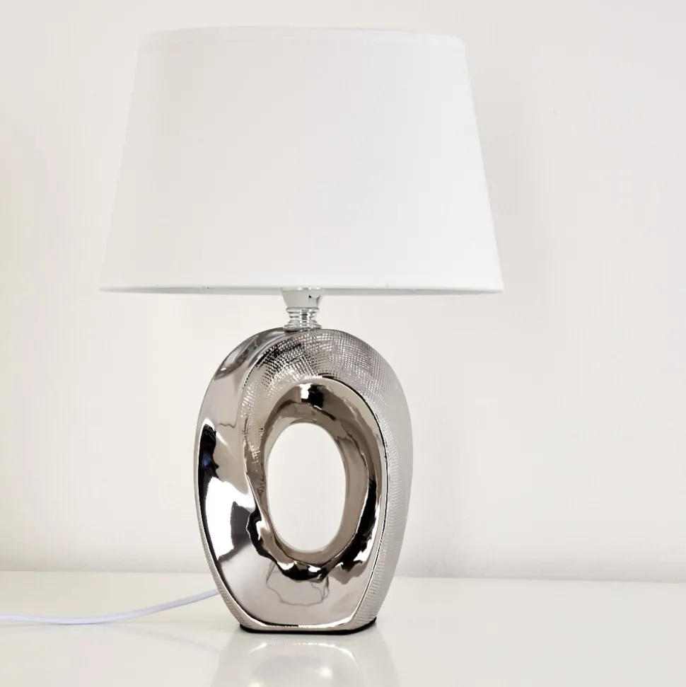 Lampe A Poser Rovio Argente, 1 Lumiere