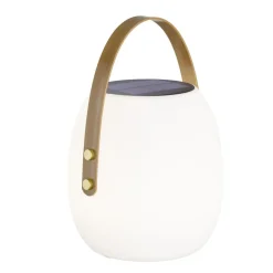 Lampe A Poser Schoner Wohnen-Kollektion Bell Led Blanc, 1 Lumiere, Telecommandes, Changeur De Couleurs