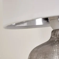 Lampe A Poser Stampa Argente, 1 Lumiere